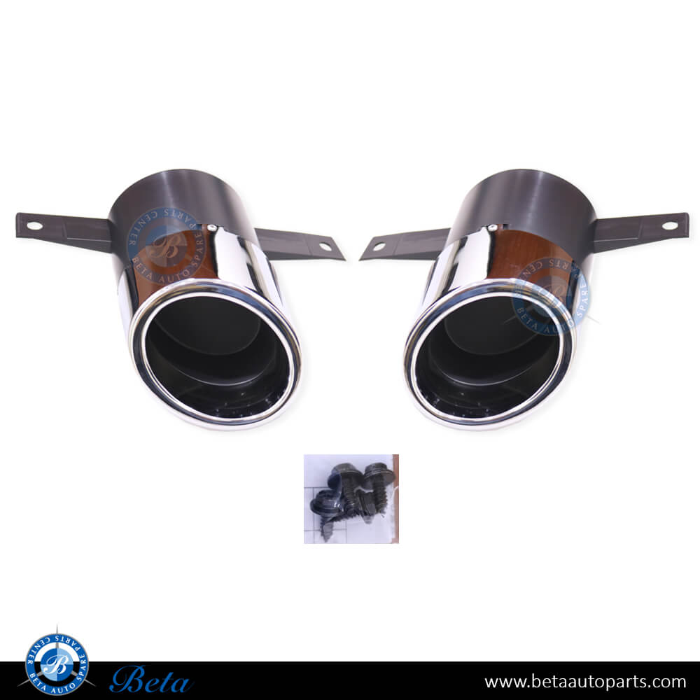 Exhaust Tips AMG A35 Silver Color for Mercedes A-Class W177 2019-Up models, Part Number 1774907700 / 1774907800 Exhaust Tips AMG A35 Silver Color for Mercedes A-Class W177 2019-Up models, Part Number 1774907700 / 1774907800